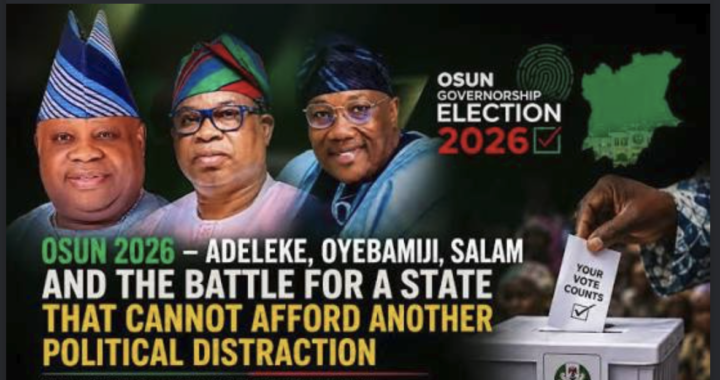 Adeleke Leads Osun Governorship Election 2026 with 79,000-Vote Margin – INEC Yet to Declare