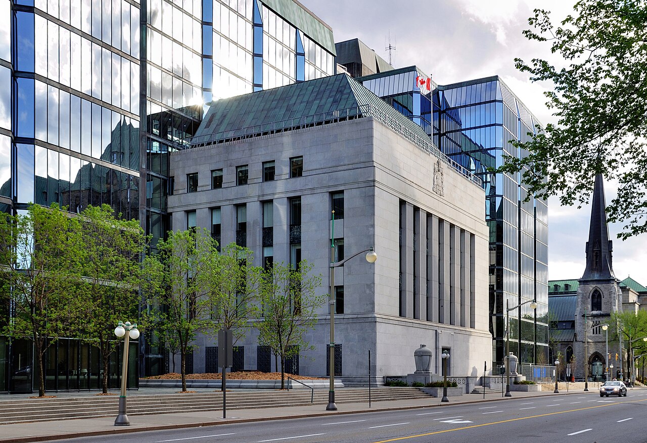The Bank of Canada headquarters in Ottawa