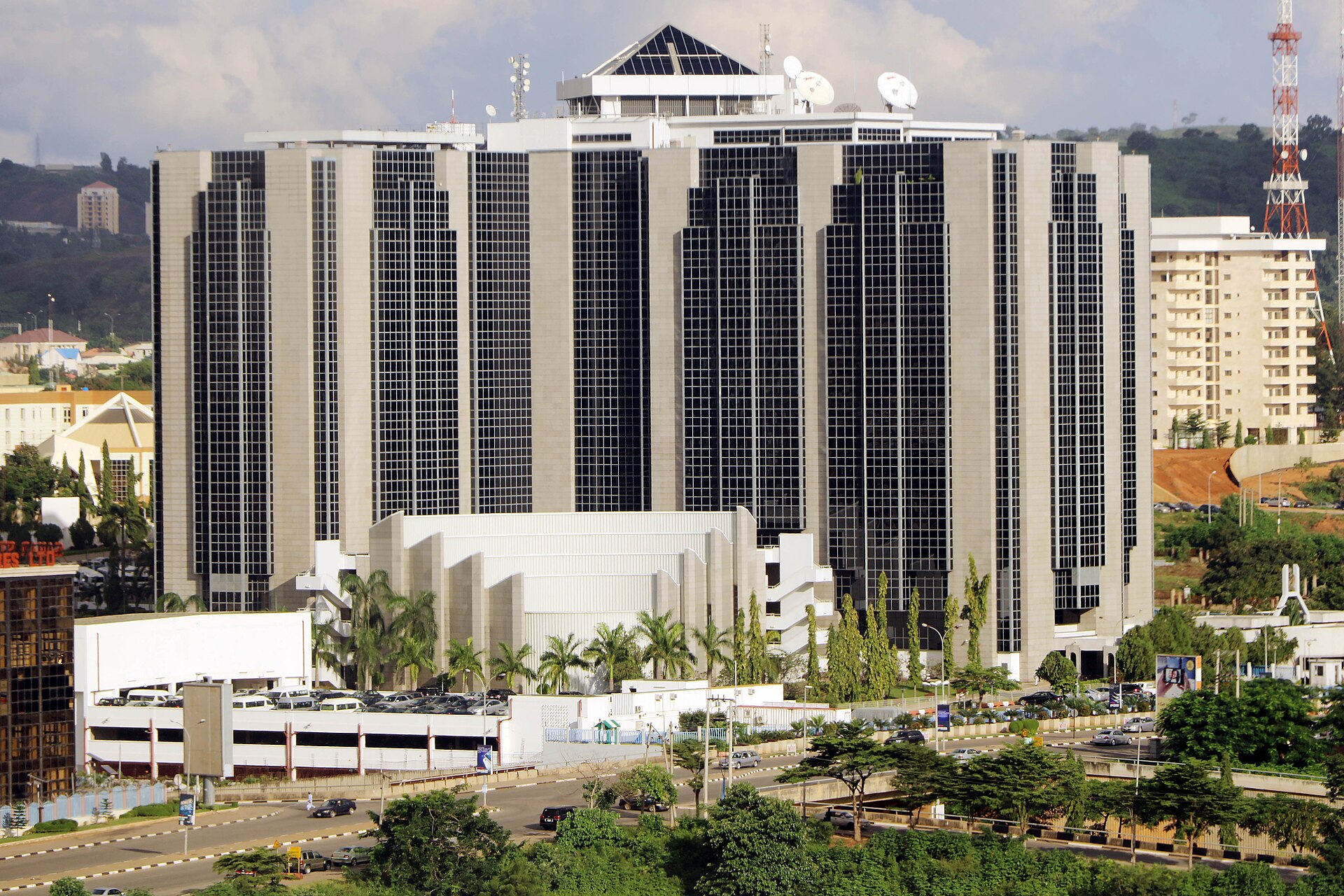 Central Bank of Nigeria Central Bank of Nigeria headquarters in Abuja