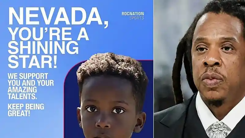 Jay-Z’s Roc Nation Sports Backs 3-Year-Old Nevada Pierre: “You’re a Shining Star”