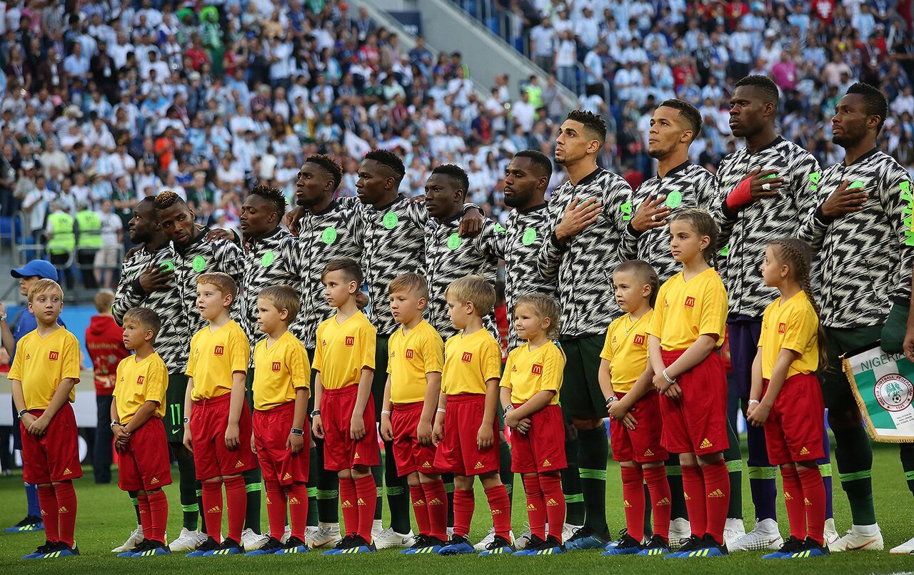 Nigeria Super Eagles Nigeria's Super Eagles in action