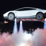 Elon Musk Unveils “Flying” Tesla Roadster: It Jumps, Flips and Lands, but Can It Really Fly?