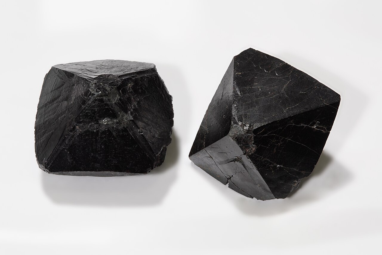 Tin ore (cassiterite) A sample of cassiterite tin ore, one of Nigeria's solid minerals